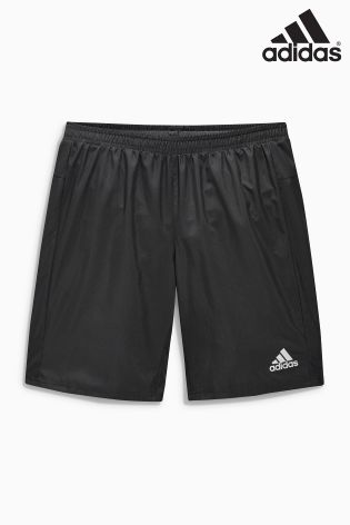 adidas Black Run 7&quot; Short